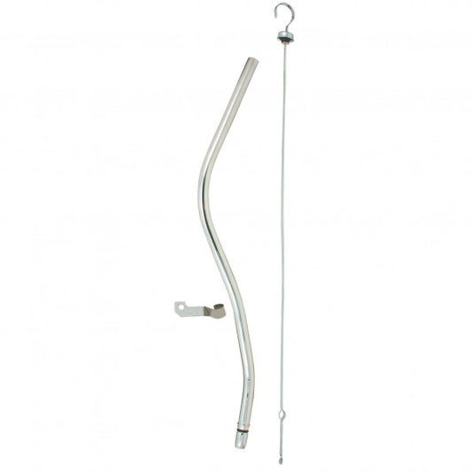 TFI Chrome Engine Dipstick & Tube Chev V8 TH350 400 - TFI66-560