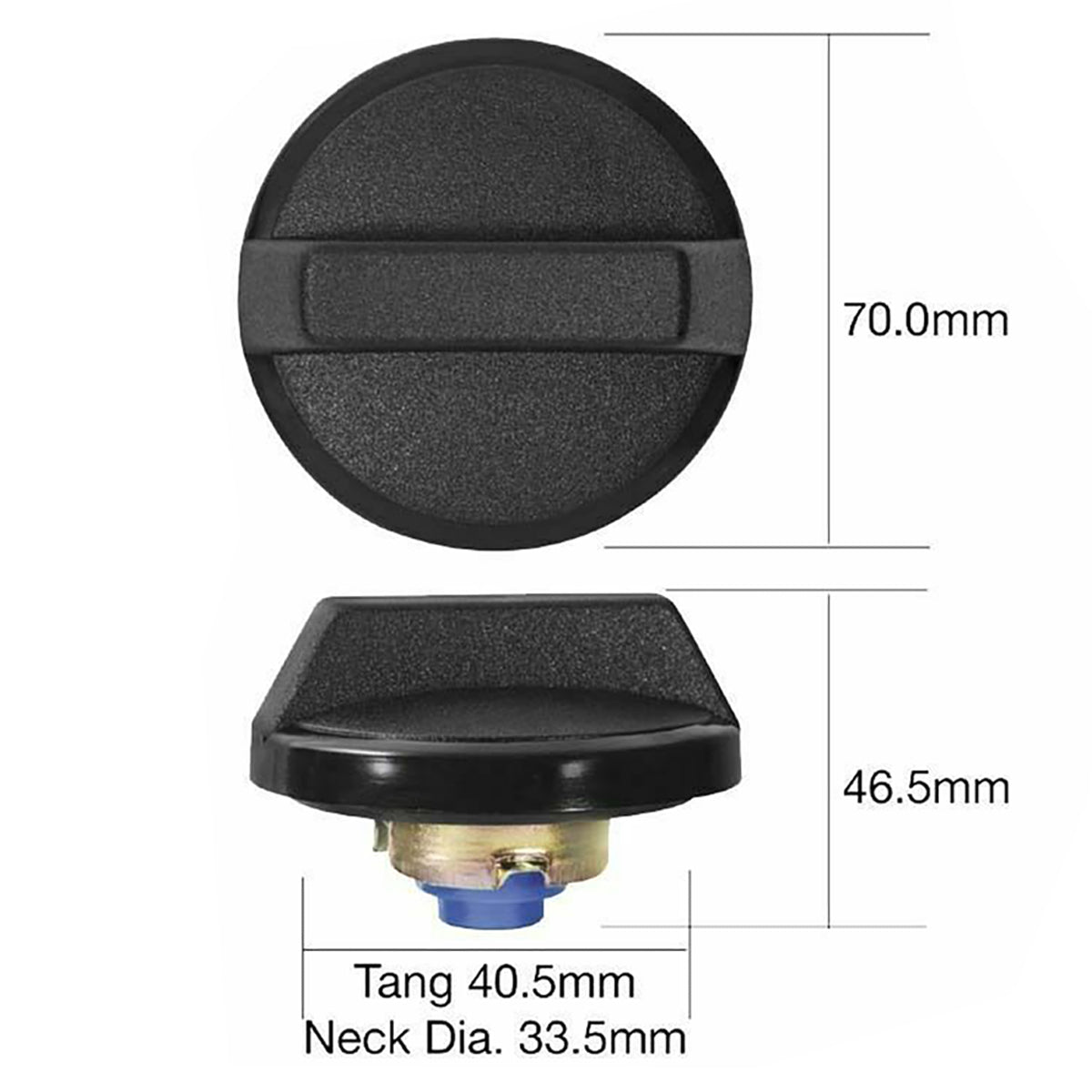 Holden Sedan Fuel / Petrol Cap NON -Locking HJ HX HZ WB Commodore VB VH VK 75-85 - TFNL210