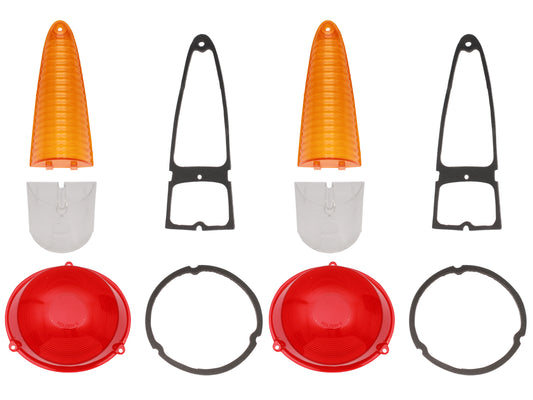 Lens Kit Rear Indicator & Tail Light & Reverse Light FB EK Sedan Wagon - TLIKFB