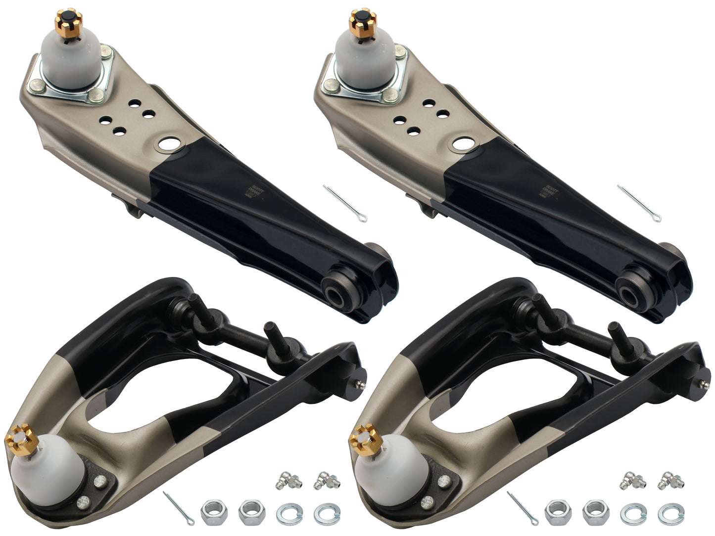 Front Upper & Lower Control Arm Assembly Set Front Ford XK XL XM XP 64-66 Mustang - ULCAXKP