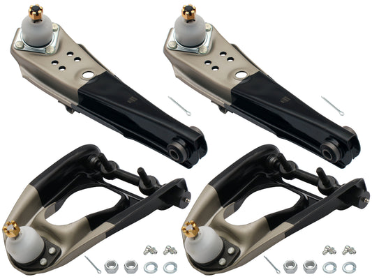 Front Upper & Lower Control Arm Assembly Set Front Ford XK XL XM XP 64-66 Mustang - ULCAXKP