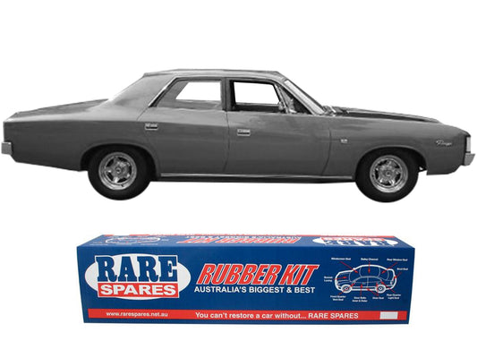 Body Rubber Kit Chrysler VH Valiant Sedan (w/ Quarter Vent) - VAL11