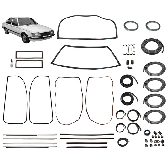 Body Rubber Kit Holden VH Sedan (Non SS / SLE) - VH1P