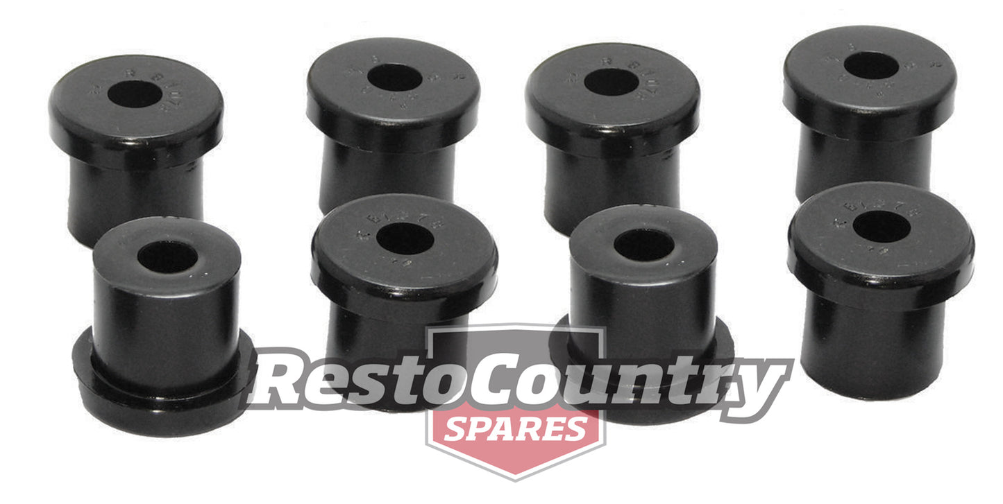 Ford Leaf Spring Shackle Polyurethane Bush Kit x8 XR-XF ZA-ZL - W71078