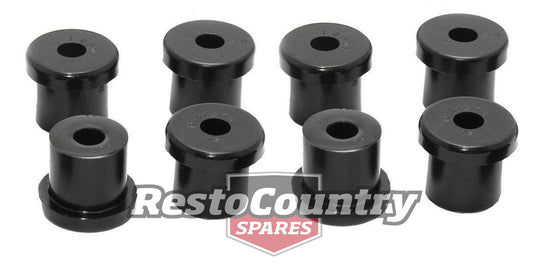 Ford Leaf Spring Shackle Polyurethane Bush Kit x8 XR-XF ZA-ZL - W71078