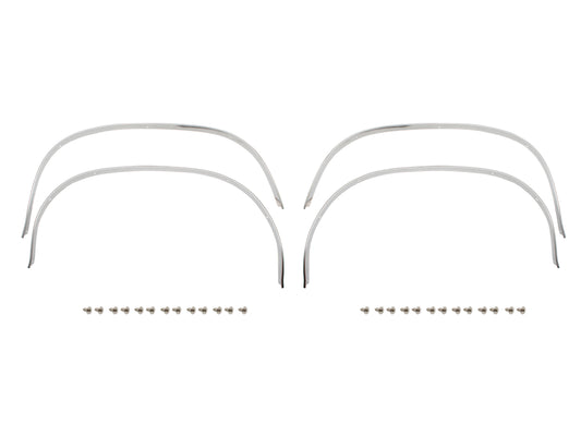 Ford COMPLETE Wheel Arch Mould Set XA XB Coupe Stainless Steel - WA2000