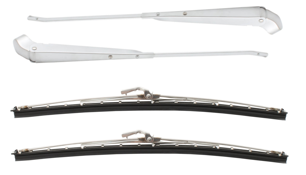 Ford Wiper Arms +Blades x4pcs XR XT XW XY GT windscreen - WB2001
