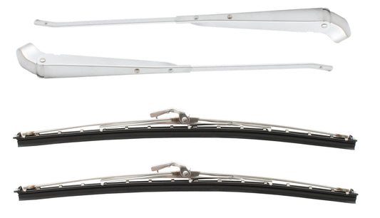 Ford Wiper Arms +Blades x4pcs XR XT XW XY GT windscreen - WB2001