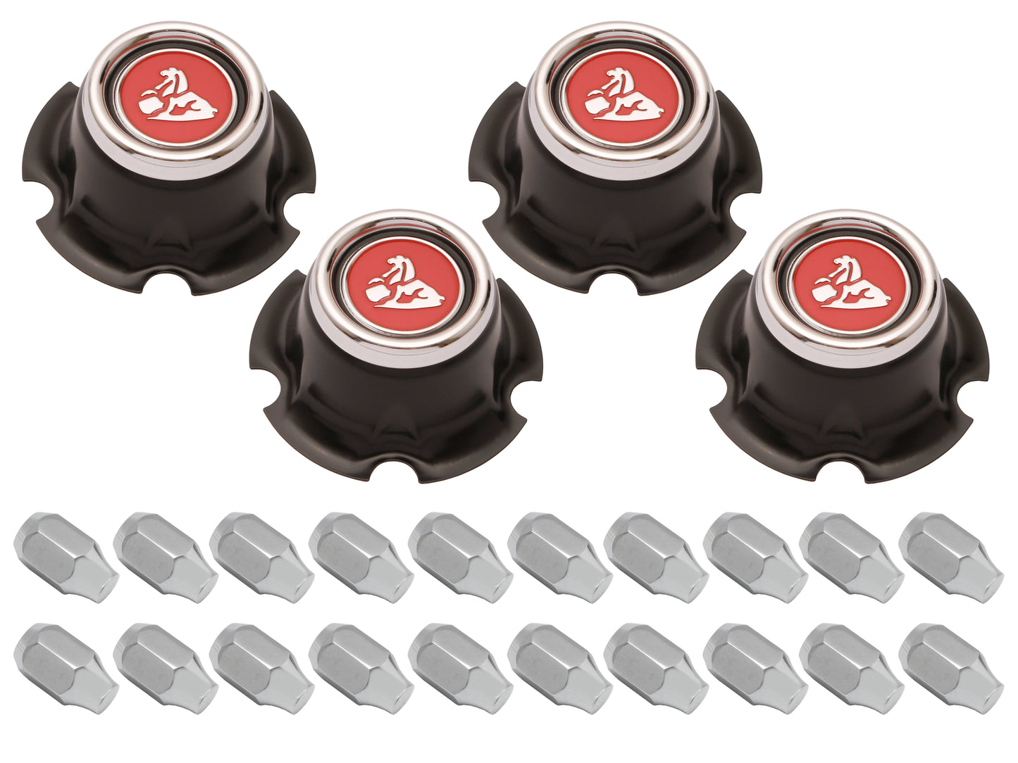 Wheel Centre Cap & Nut Kit (Acorn) Holden LC Torana - WC1009A