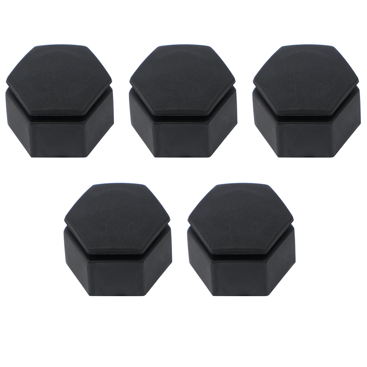 Black Wheel Cap Nut Cover Kit (5) Holden VE Commodore - WC1016