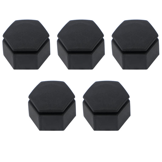 Black Wheel Cap Nut Cover Kit (5) Holden VE Commodore - WC1016