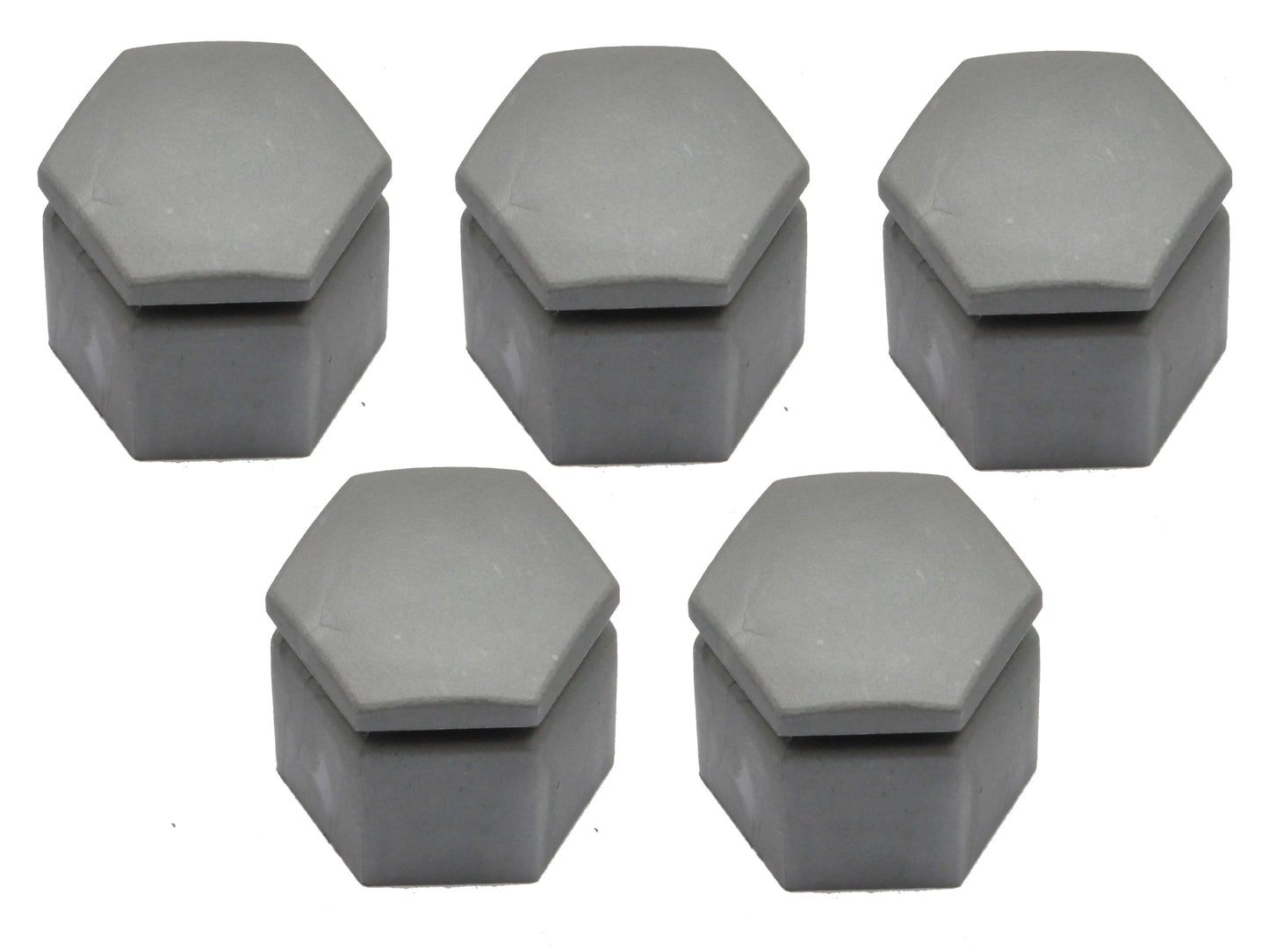Silver Wheel Cap Nut Cover Kit (5) Holden VT VX VY VZ - WC1017