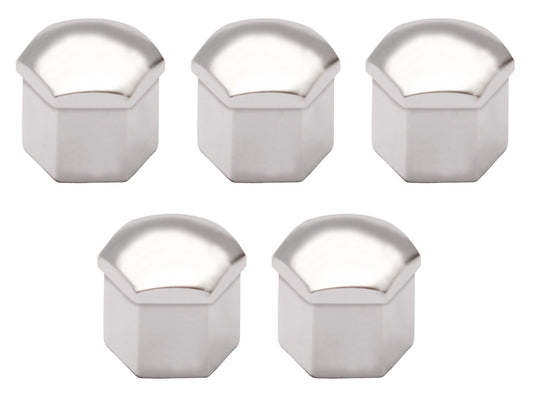 Chrome Wheel Cap Nut Cover Kit (5) Holden VB VC VH VK VL VN VP VR VS VT VX VY VZ - WC1019
