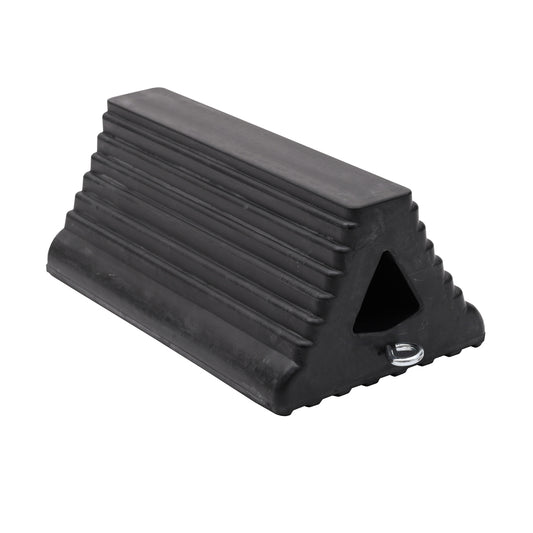 Proflex Rubber Wheel Chock (380L x 215W x 155H - 9.5kg) Heavy Duty - WC1087