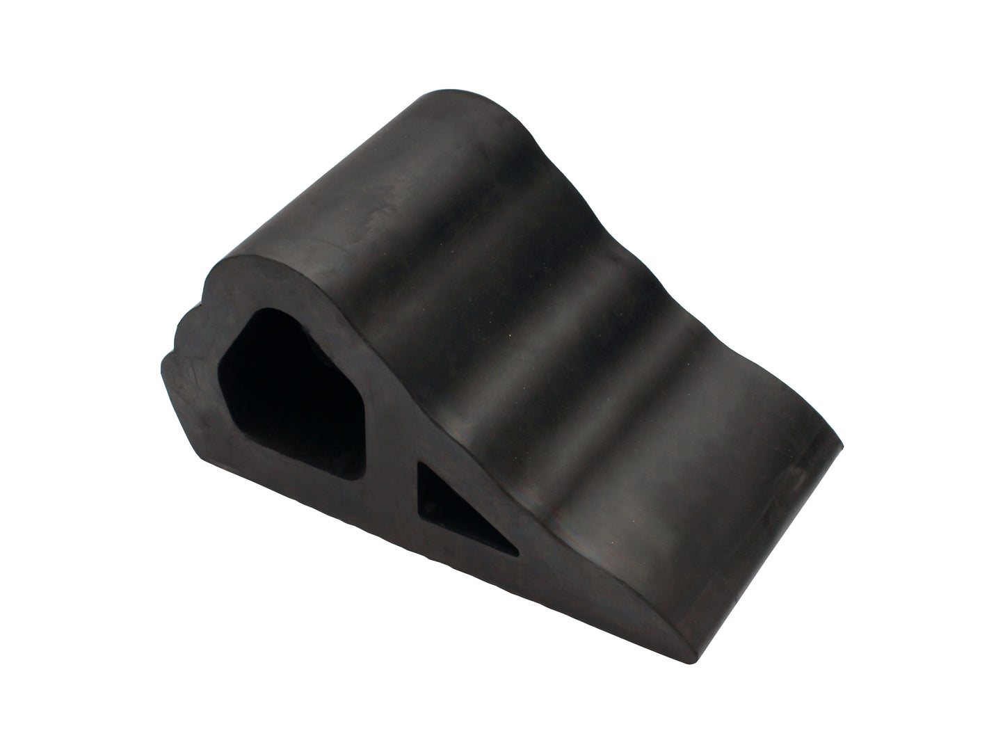 Proflex Rubber Wheel Chock (275L x 160W x 150H - 4kg) Moulded - WC1275