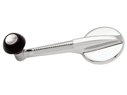 Holden Door Window Winder Handle - FJ SPECIAL - Black / Chrome Knob crank - WH1010