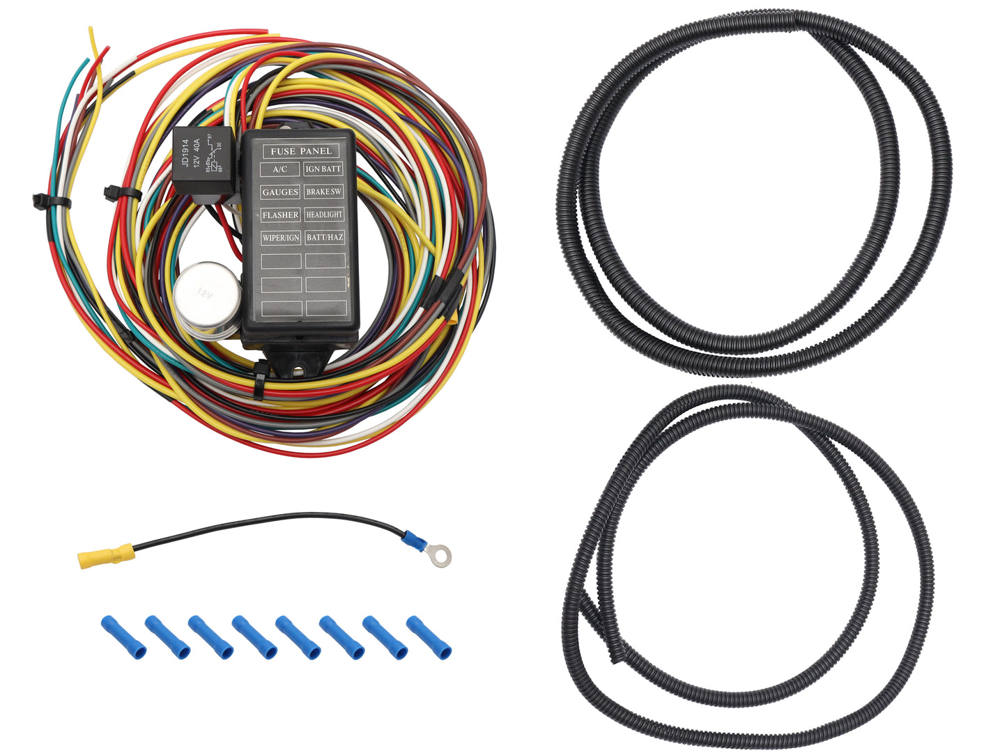 Universal Wiring Harness Loom (8 Circuit) - WK0001