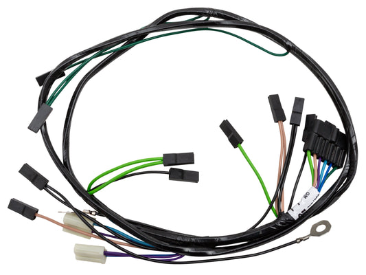 Twin Headlight & Horn Wiring Loom Harness (H1 / Hi Low) Holden HZ - WK1008