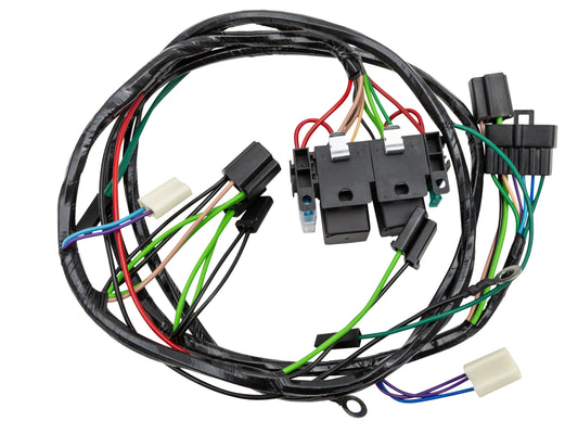 Twin Headlight & Relay Wiring Loom Harness (H4 H1 Upgrade) Holden HX HZ - WK1023