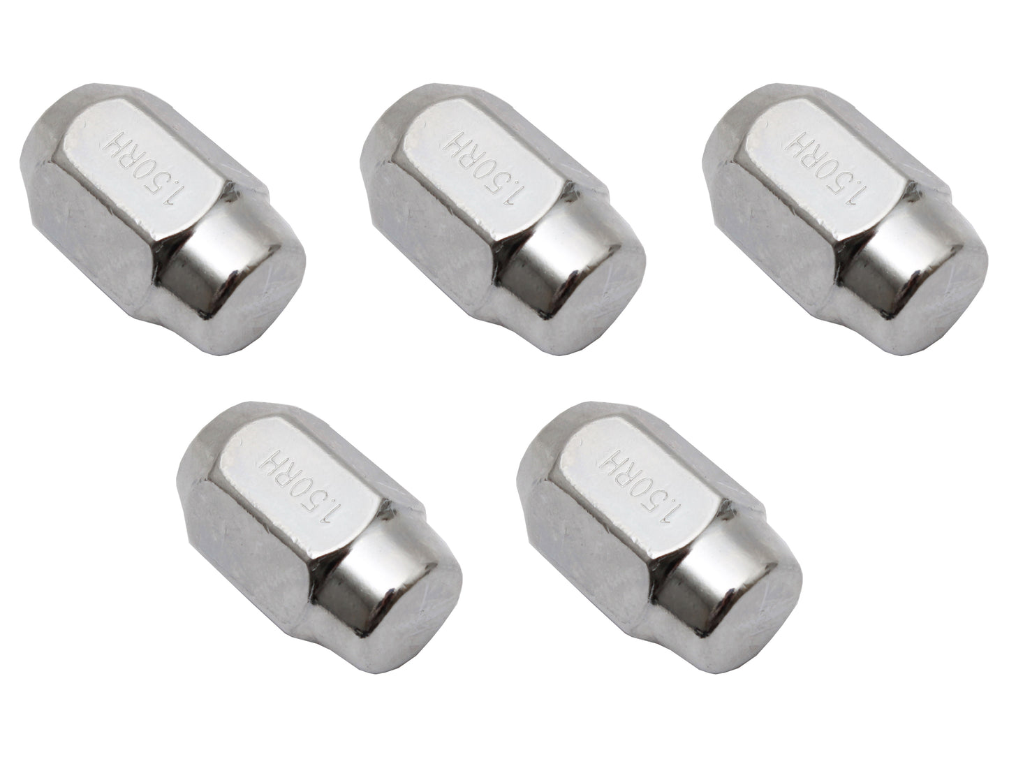 Chrome Acorn Wheel Nut Kit (5) Holden VB VC VH VK VL VN VP VR VS VT VX VY VZ - WN10065