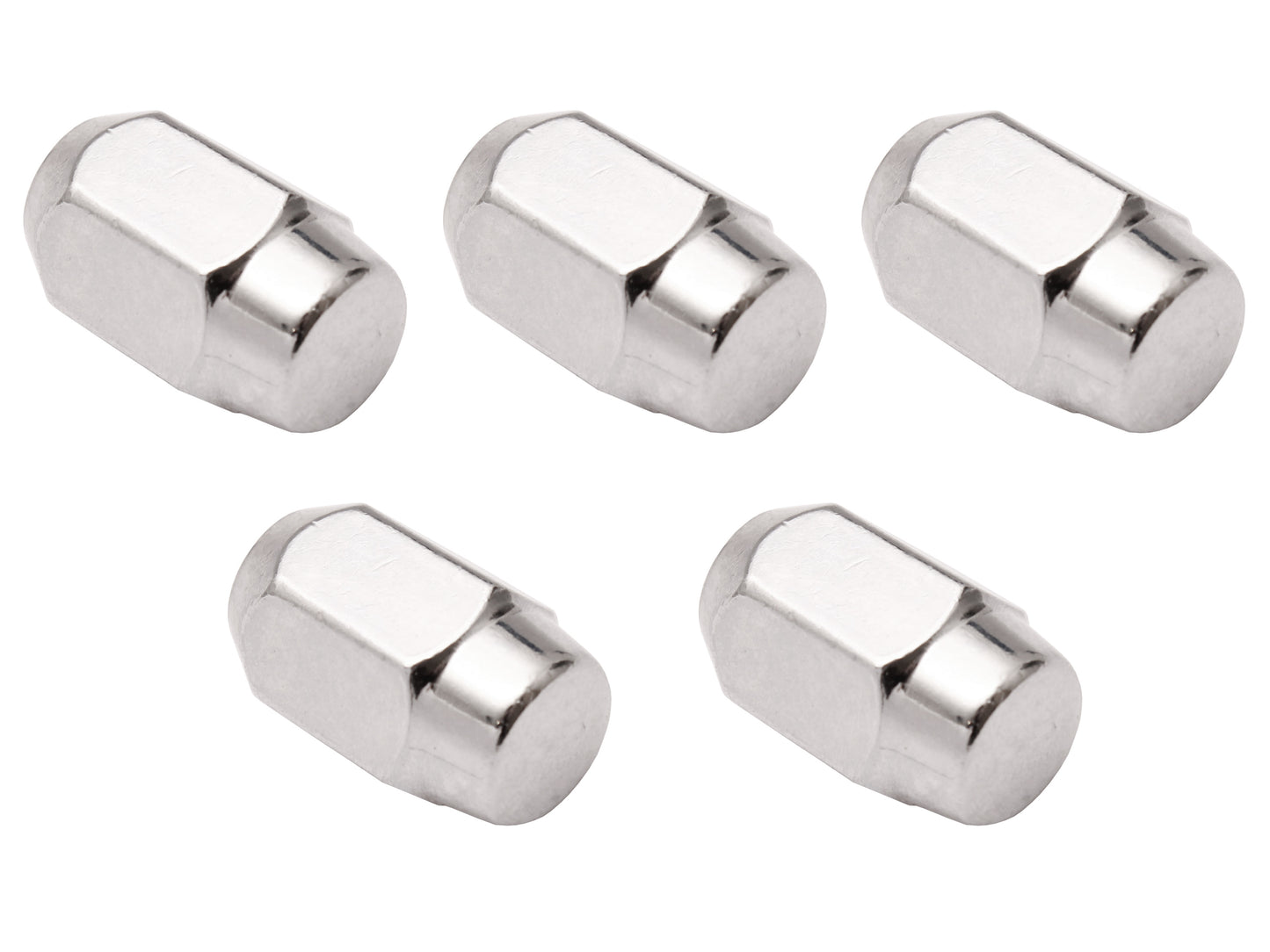 Chrome Acorn Wheel Nut Kit (5) Holden 7/16" - WN10085