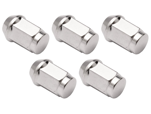 Chrome Bulge Wheel Nut Kit (5) Holden 7/16" - WN10095
