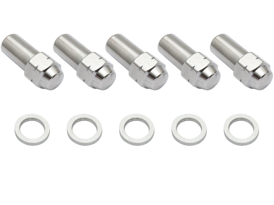 Chrome Wheel Nut & Washer Kit (5) Ford XY GTHO Cobra Bathurst - WN20005