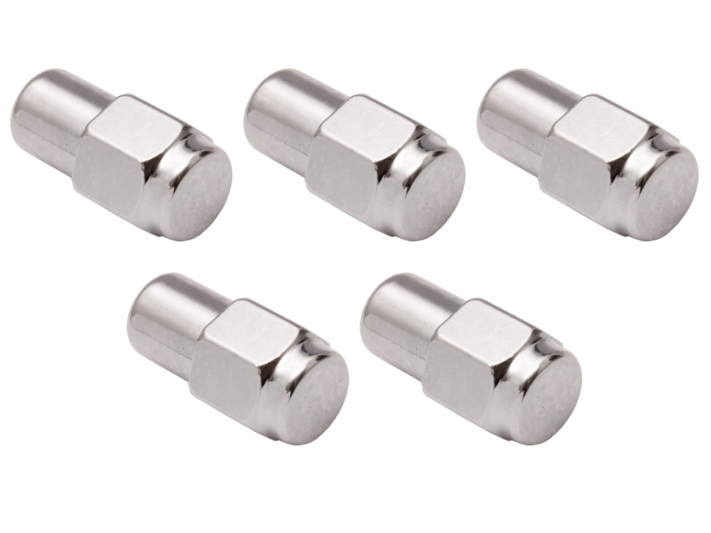 Chrome Mag Wheel Nut Kit (5) Ford 1/2" - WN20055