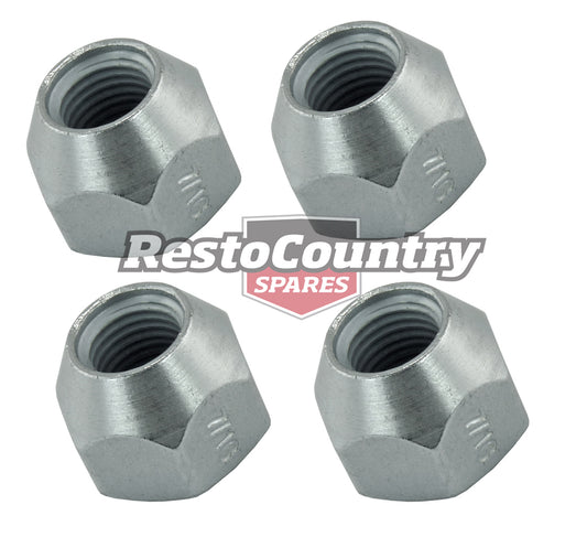 Holden 7/16 inch Wheel Nuts x 4 EH HK HT HG HQ HJ HX HZ WB Zinc - WN501