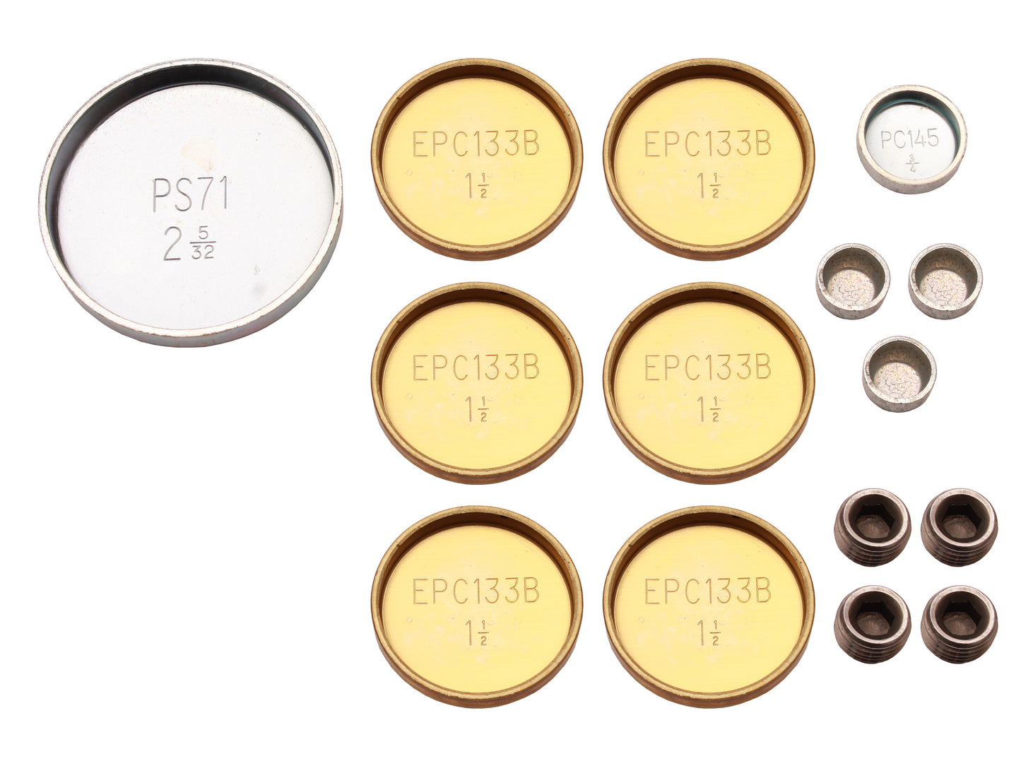 TFI Welch Plug Kit Ford V8 Windsor - WPK302