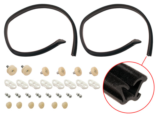 Holden Window Glass Roller Repair+Bailey Kit Door +1/4 HK HT HG Monaro regulator - WRK1004
