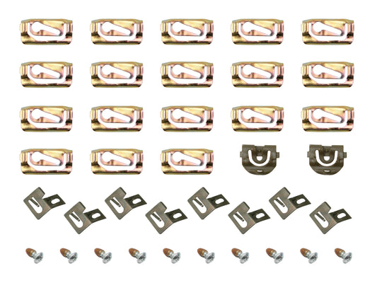 Holden Windscreen Moulding Clip +Screw Kit REAR HQ HJ HX HZ window trim - WSC1002