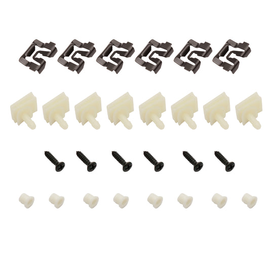 Ford Rear Windscreen Moulding Clip + Screw Set XW XY Falcon GT mould trim - WSC2003