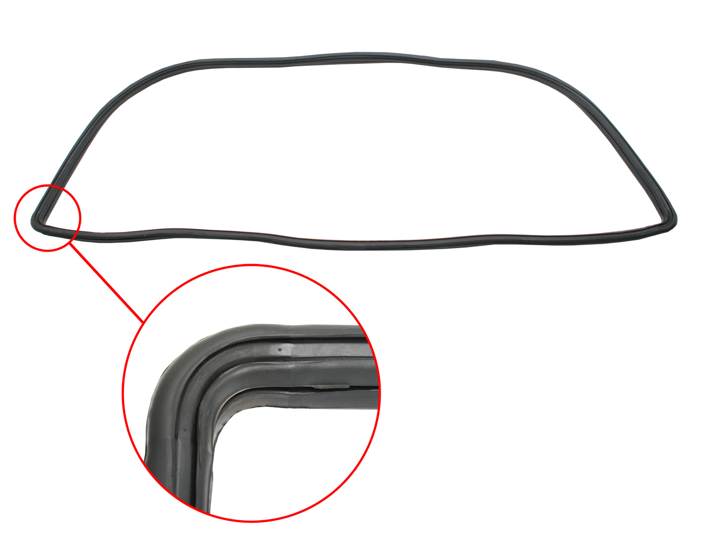 Holden Torana FRONT Windscreen Seal HB LC LJ TA SEDAN or COUPE window rubber - WSF103