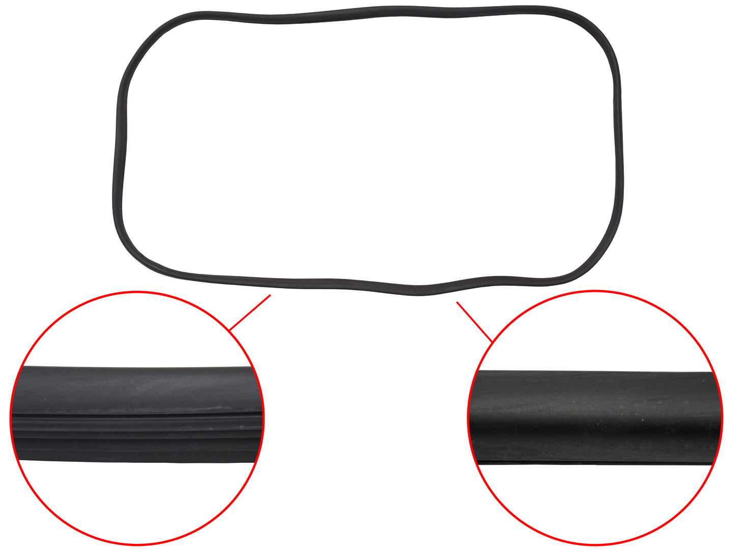 Holden Windscreen Seal HD HR Standard No Mould Front window glass - WSF109A