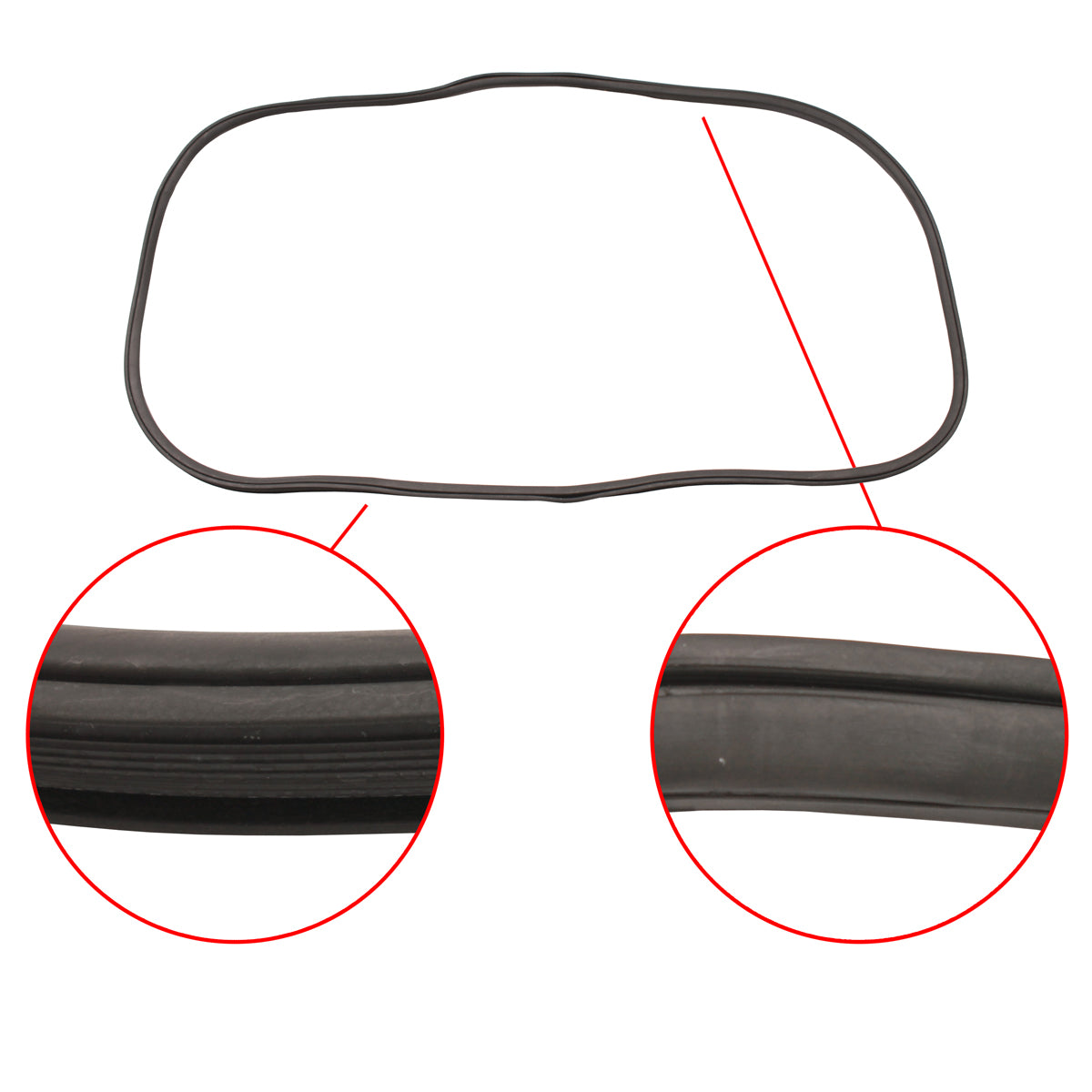Holden Monaro FRONT Windscreen Seal HK HT HG window rubber  glass - WSF110D