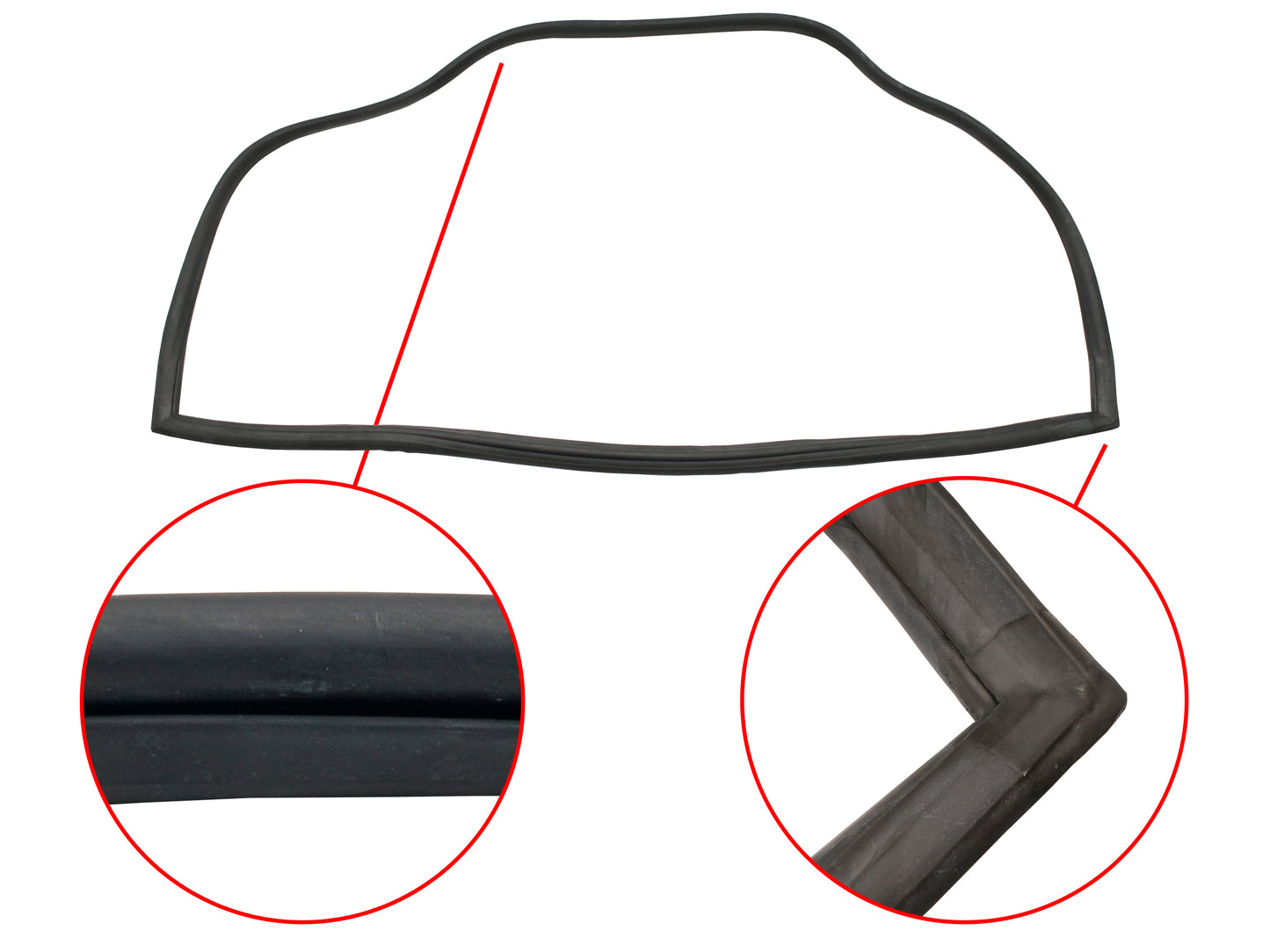 Holden Commodore FRONT Windscreen Seal VK SS SL Berlina without Insert - WSF115C