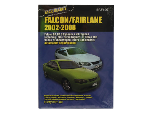 Workshop Repair Manual Ford BA BF - WSMBA-BF