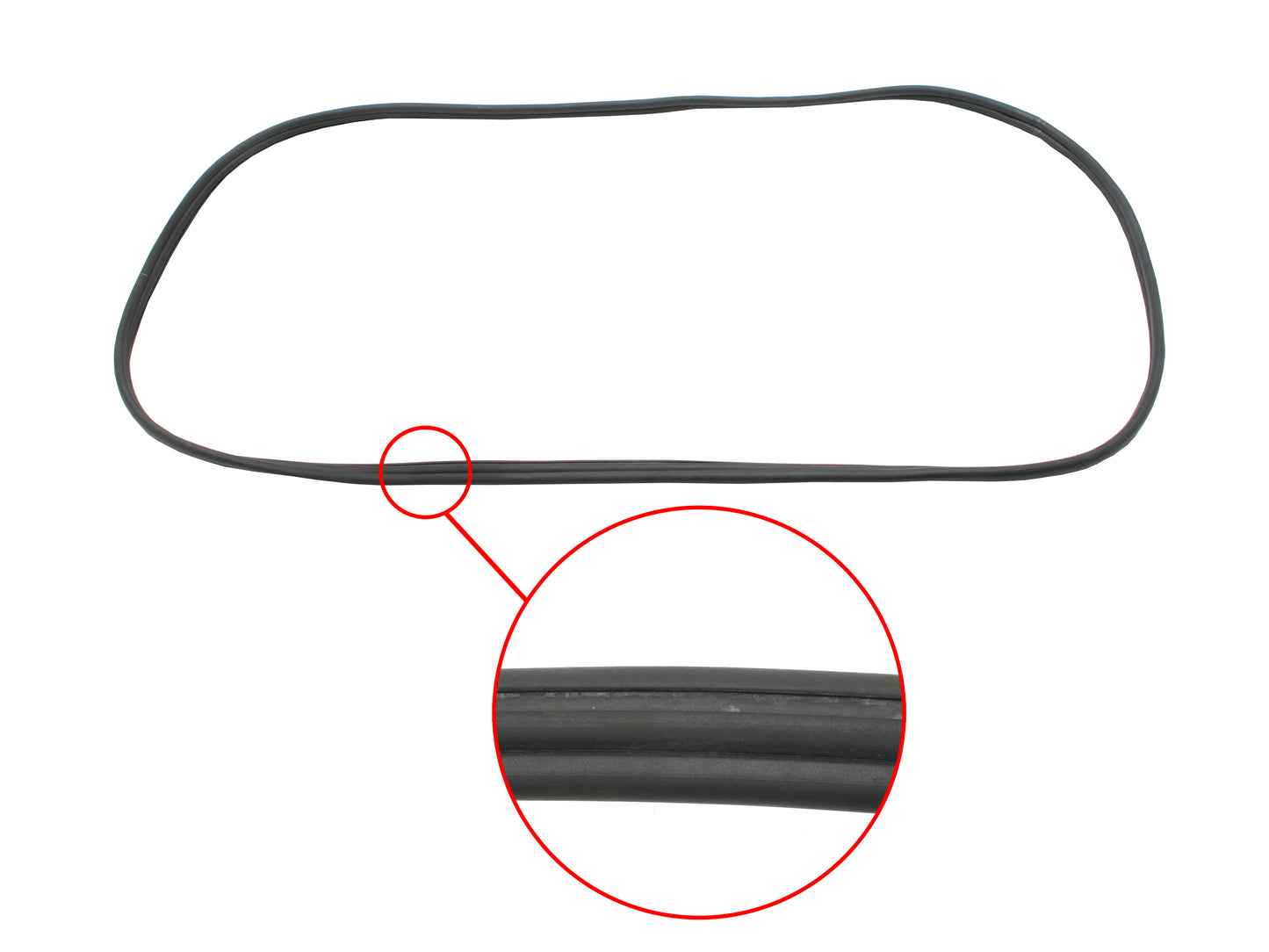 Holden Torana Hatchback Rear Windscreen Window Seal LH LX UC glass - WSR130