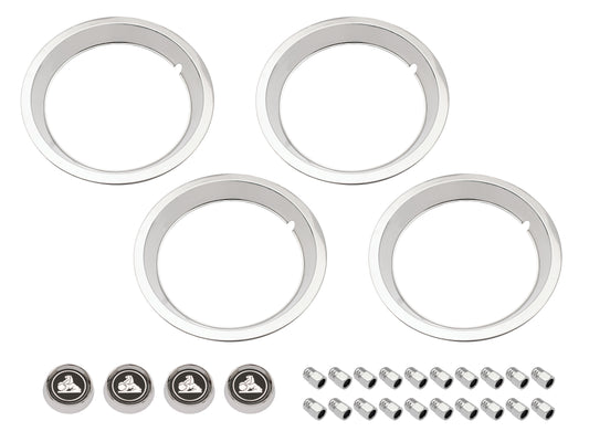 Wheel Trim, Cap & Nut Kit (4) Holden HQ Early HJ - WT1004B