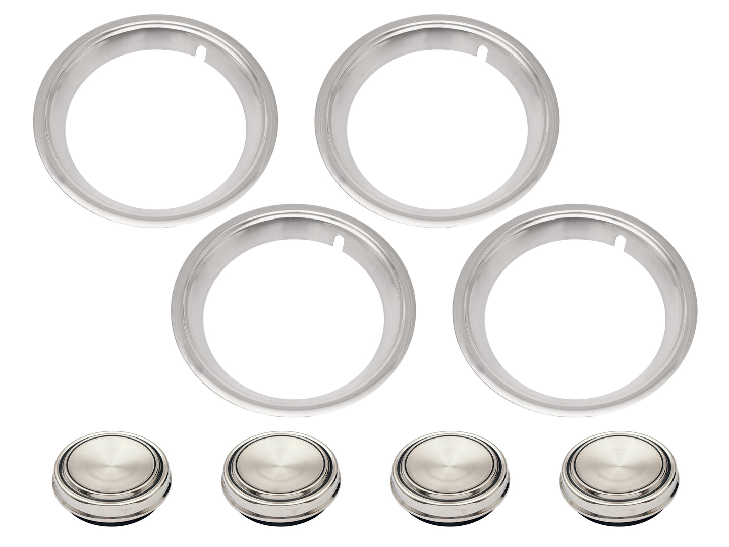 Wheel Trim & Cap Kit (4) Ford XW XY XA - WTCSXWXA