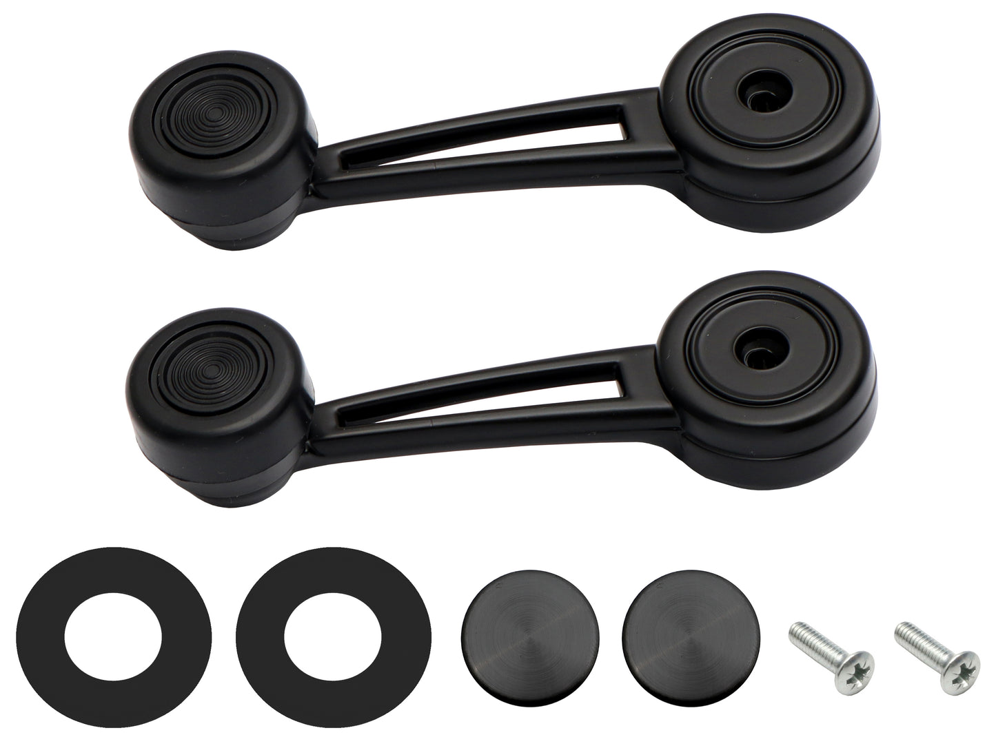 Window Winder Handle Kit Black XD XE ZJ ZK Left Hand & Right Hand (2) - WWKXD2