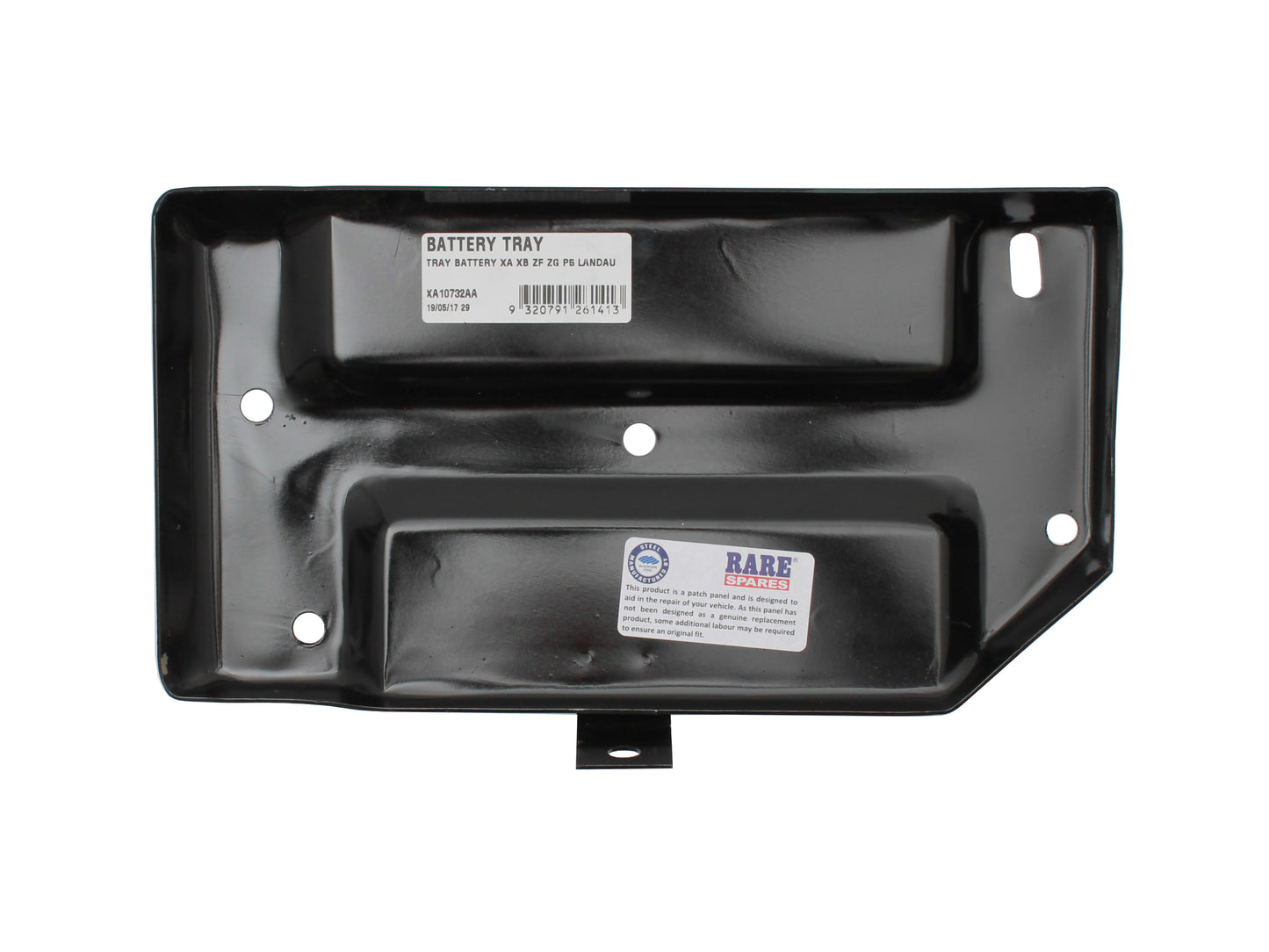 Ford Steel Battery Tray XA XB ZF ZG P5 LTD Landau rust panel Resto Country - XA10732AA