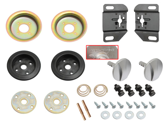 Suit Ford Bonnet Lock Pin Kit XA XB XC GT GS locking striker hood - XA16700KT