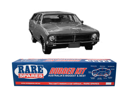 Body Rubber Kit Ford XA Wagon - XA6