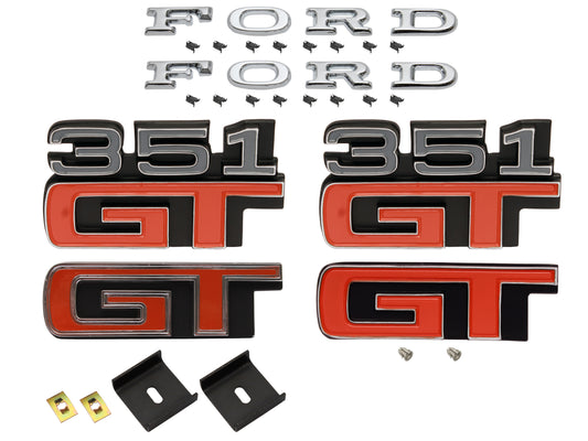Badge Kit XA Falcon GT Sedan - XABK1