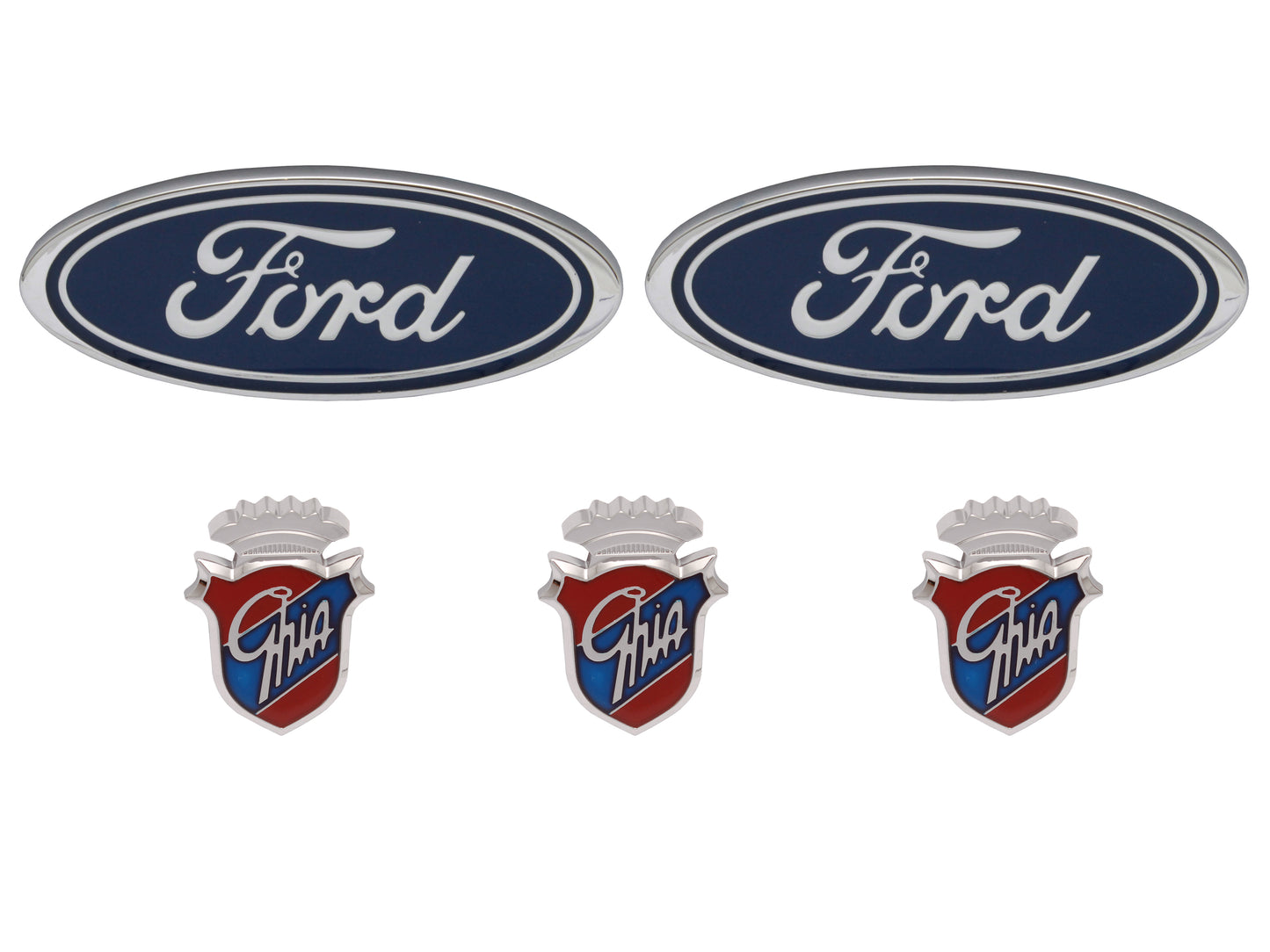 Badge Kit XD Fairmont Ghia (Small Badges) - XDBK2