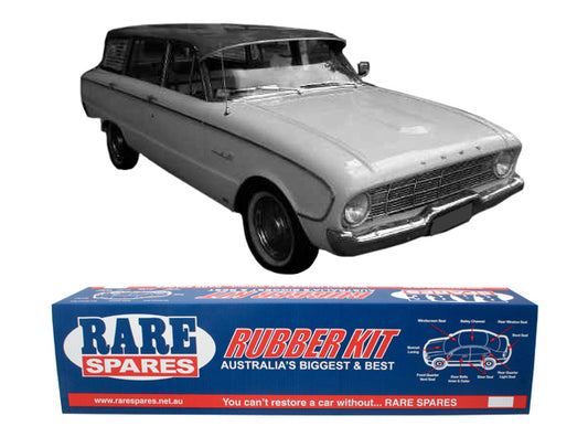 Body Rubber Kit Ford XK XL Wagon (No Rear Seals) - XK2