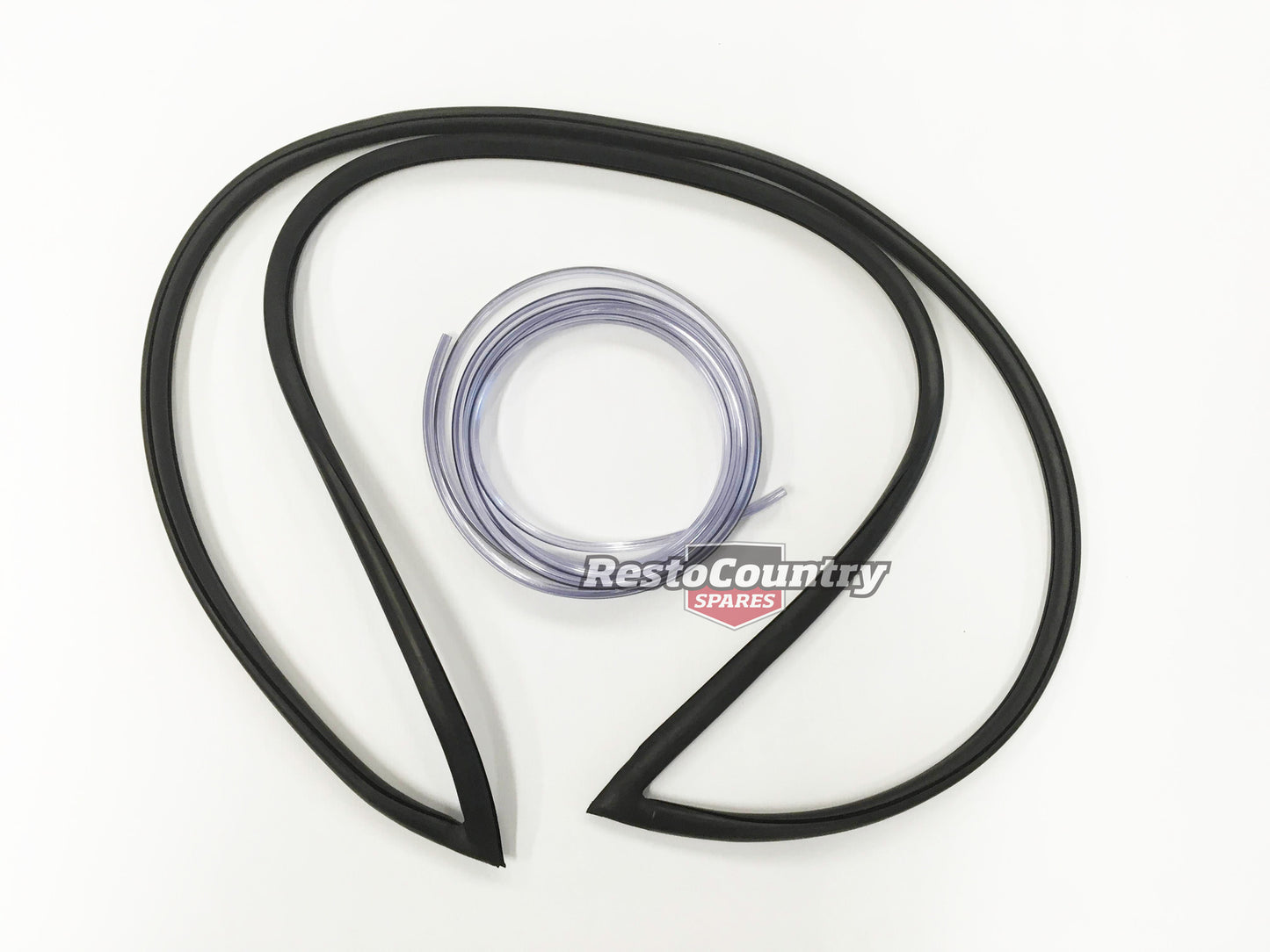 Holden Ute 1 Tonner Rear Window Seal+CHROME Lock Strip HQ HJ HX HZ WB windscreen - k10071C