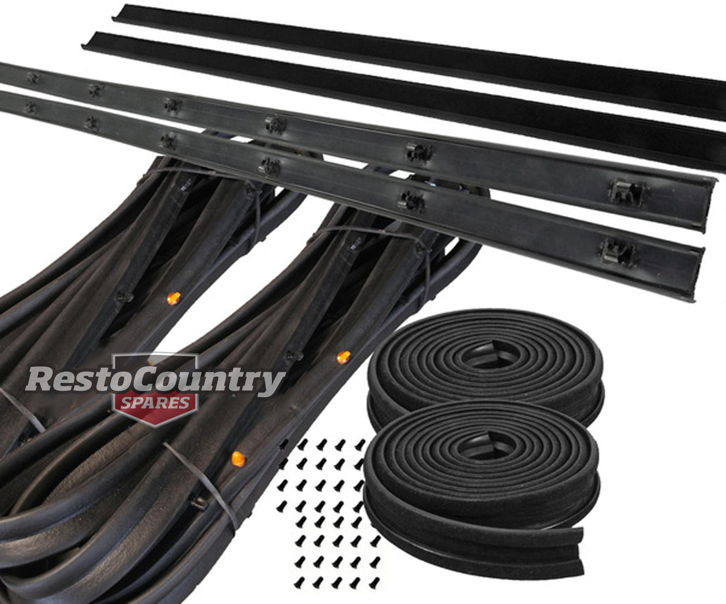 Holden Door Seal Weather Belt Bailey Channel FRONT Kit HD HR belt rubber strip - k10118-a